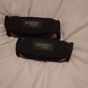 Danskin Black and Pink Wrist Weights